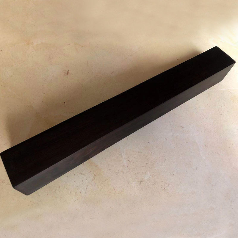 乌木紫光檀黑檀料佛珠手串刻料唢呐料把件原木料乌木