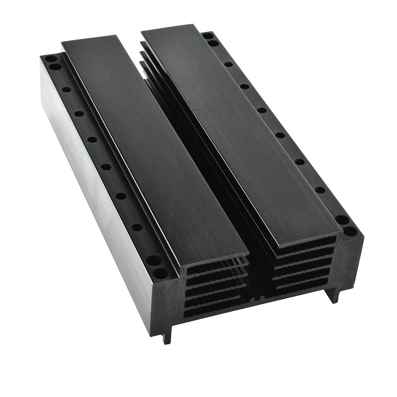 电子功放散热器 铝型材散热器cnc加工电子散热片 佛山铝材