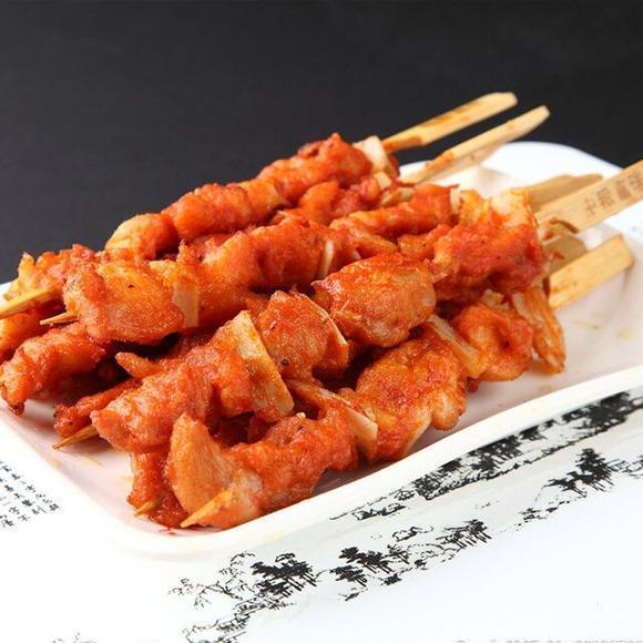 香辣里脊排里叽肉串速冻30克*20串30串40串鸡肉串50克*20串大里脊