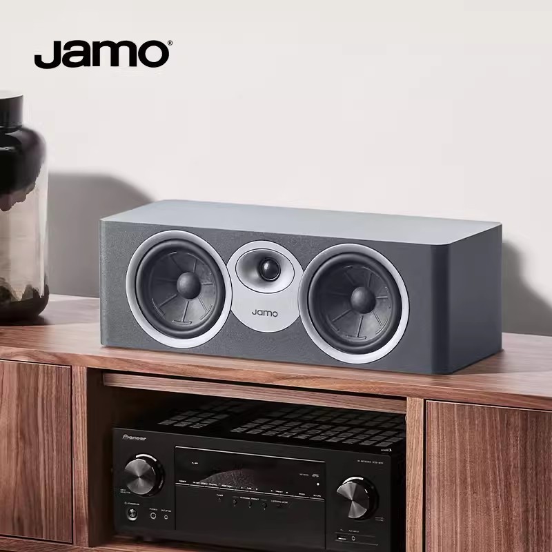 jamo丹麦尊宝全新s7系列s7-25c中置音箱高保真家庭影院人声音响