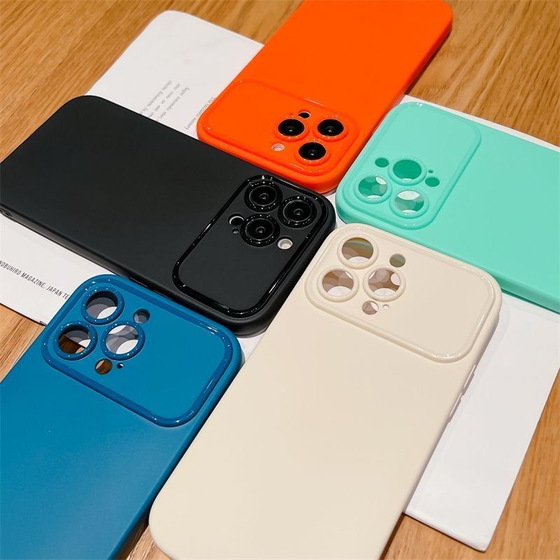 高级感大视窗磨砂适用oppo a75/f5手机壳tpu精孔素材手机保护套