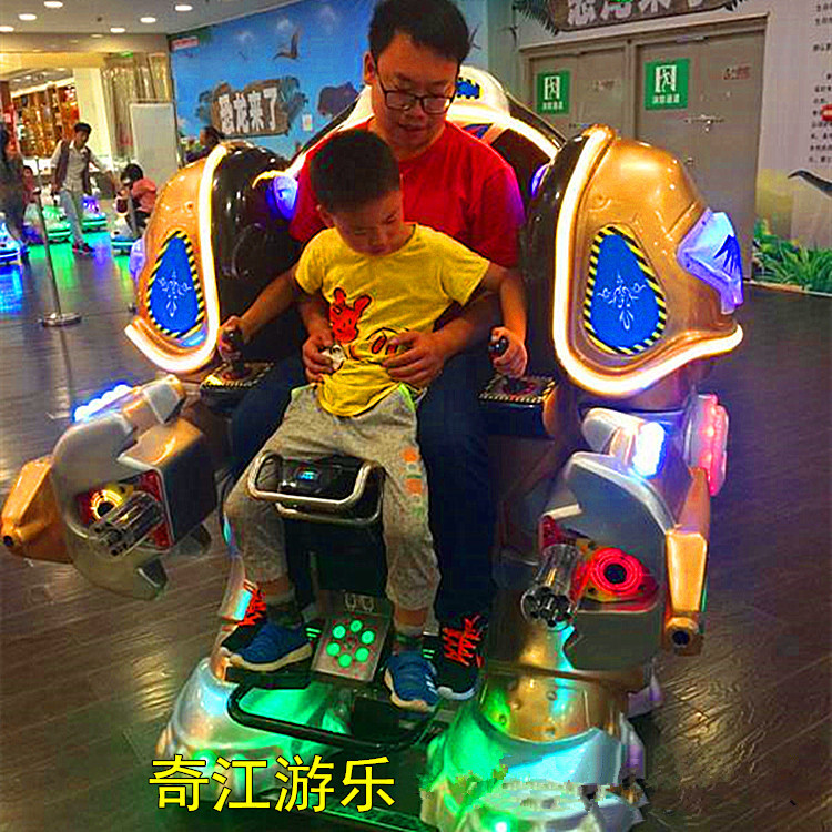 公园游艺机游乐车 战火金刚商场广场玩具车 郑州奇江儿童机器人