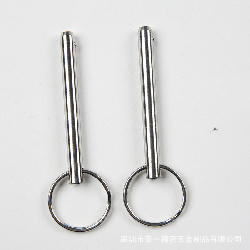 6mm链条快插销 快拆快卸销释放销快锁销止动销不锈钢快速插拔销