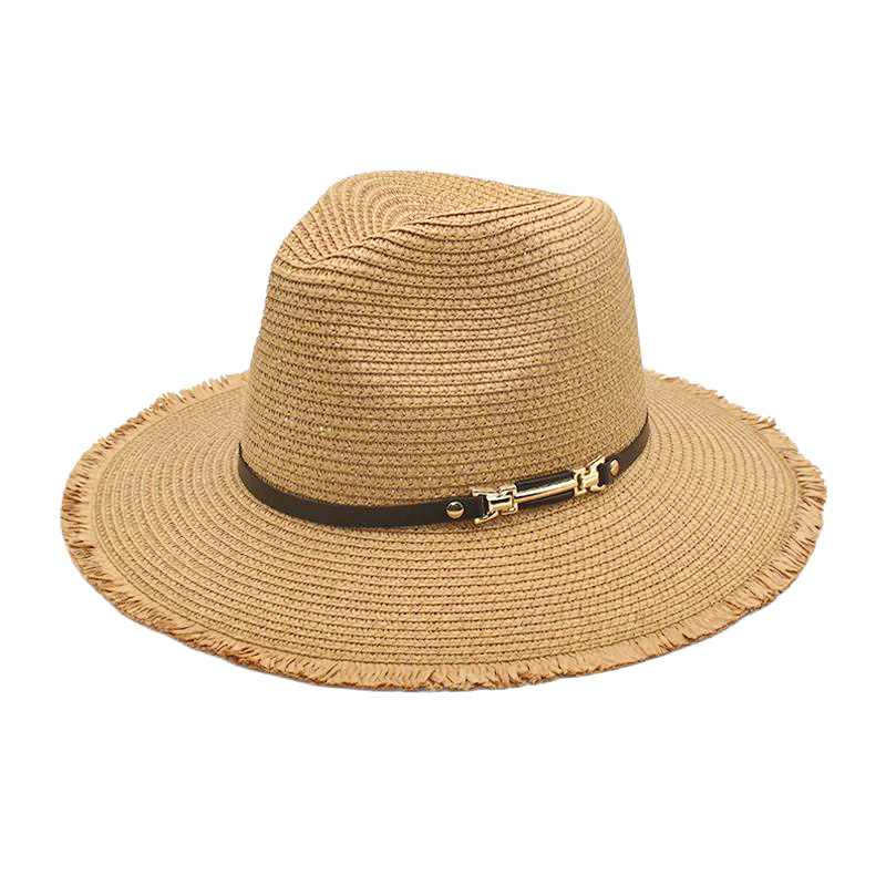 Amazon Baby Boy and Girl Summer Outdoor Sun-Proof Straw Hat Japanese and Korean Students Couple Fashion All-Match Sun Hat Wholesale