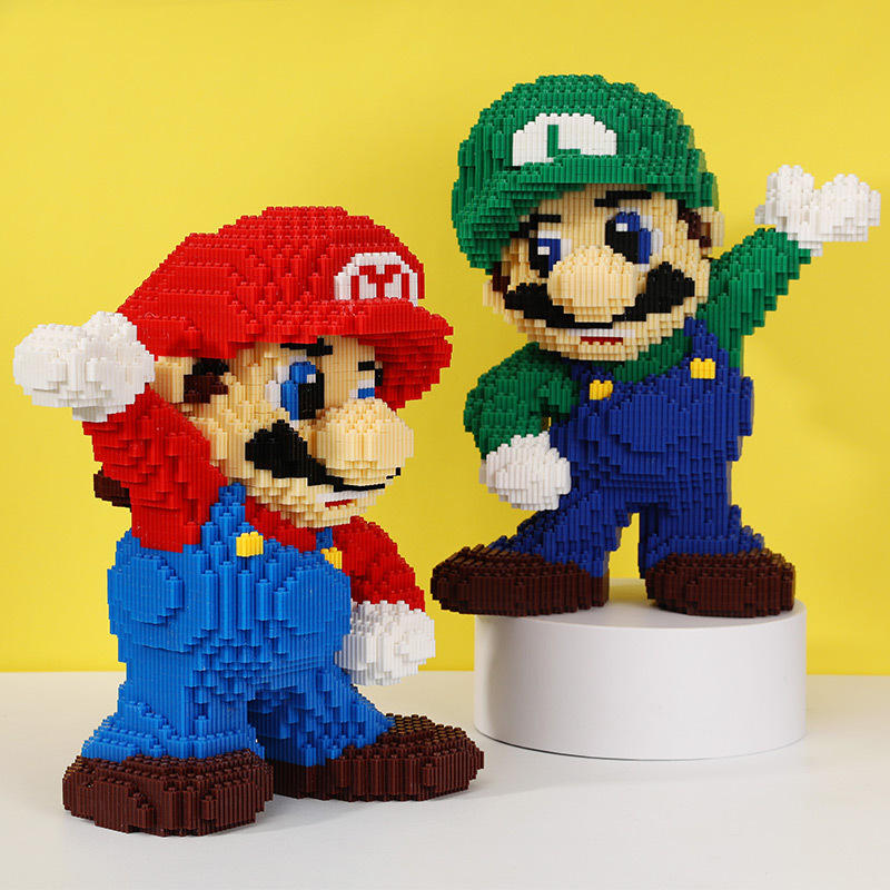 厂家批发微颗粒积木拼装小颗粒积木男孩女孩益智钻石积木玩具礼品