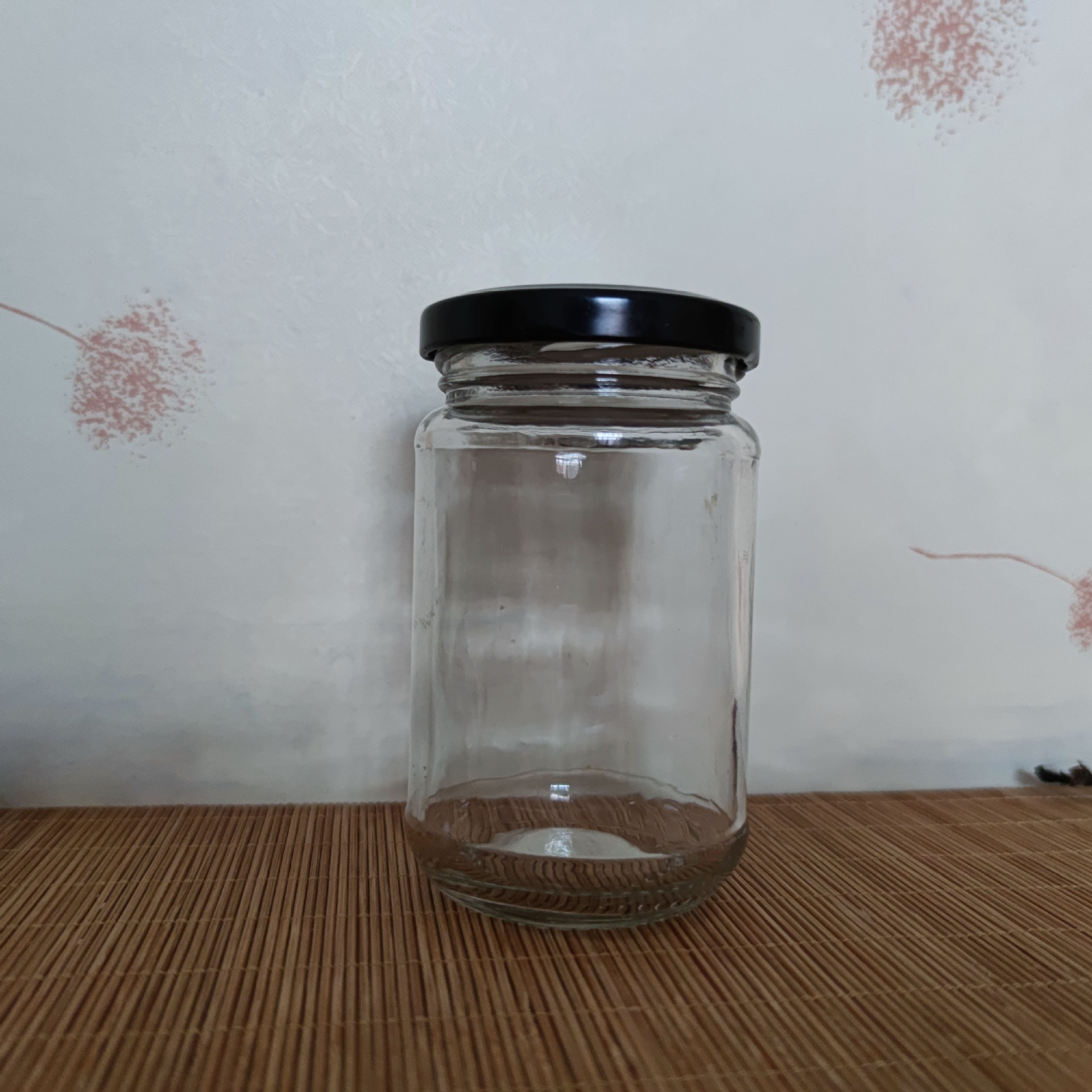 直供210ml玻璃仲景香菇酱空瓶酱菜玻璃瓶海天黄豆酱果酱瓶 含盖