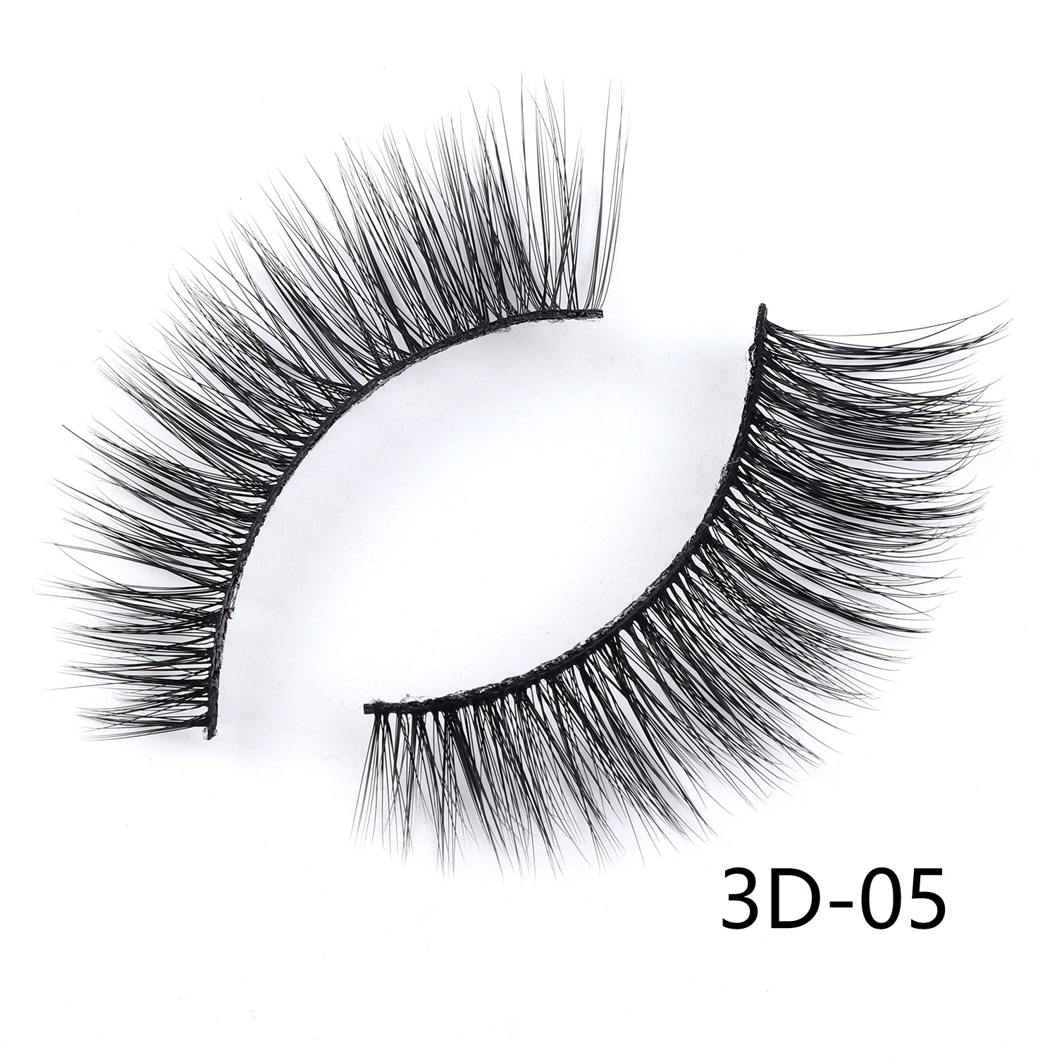 Five Pairs of Polished Little Devil False Eyelashes Black Stem Cos Cartoon Natural Eyelash Slim Model Fairy Eyelashes