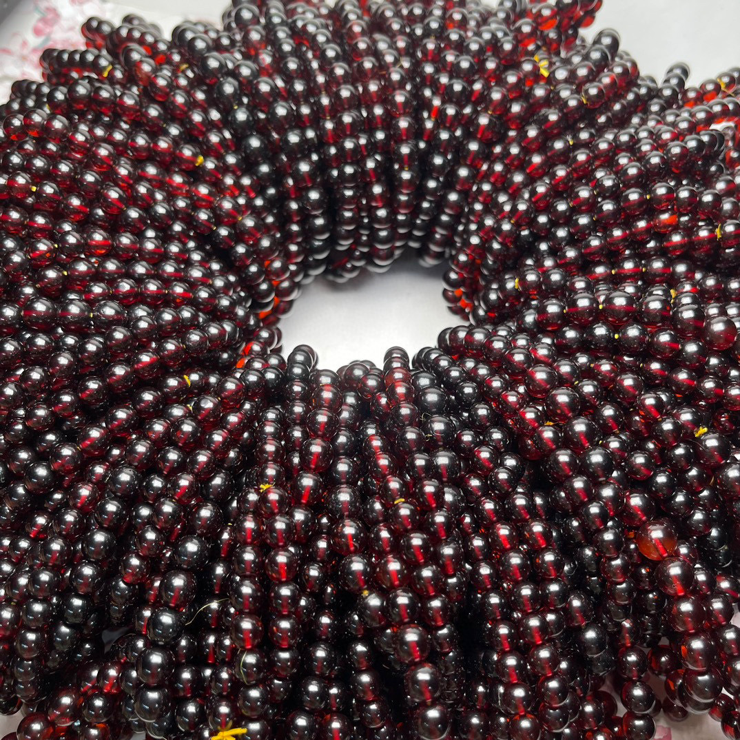 工厂直销精美琥珀蜜蜡天然血珀圆珠手串6 mm颗颗精选完美-阿里巴巴