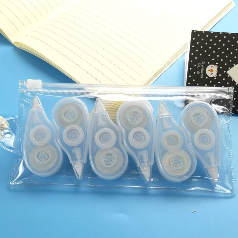 Wanyou Cute Six Candy Correction Tape 6 Pack Correction Tape Not Easy to Break Correction Tape Fresh Factory Direct Supply