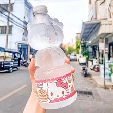 泰国叁丽欧Hellokitty矿泉水凯蒂猫卡通可爱瓶装水进口饮料批发