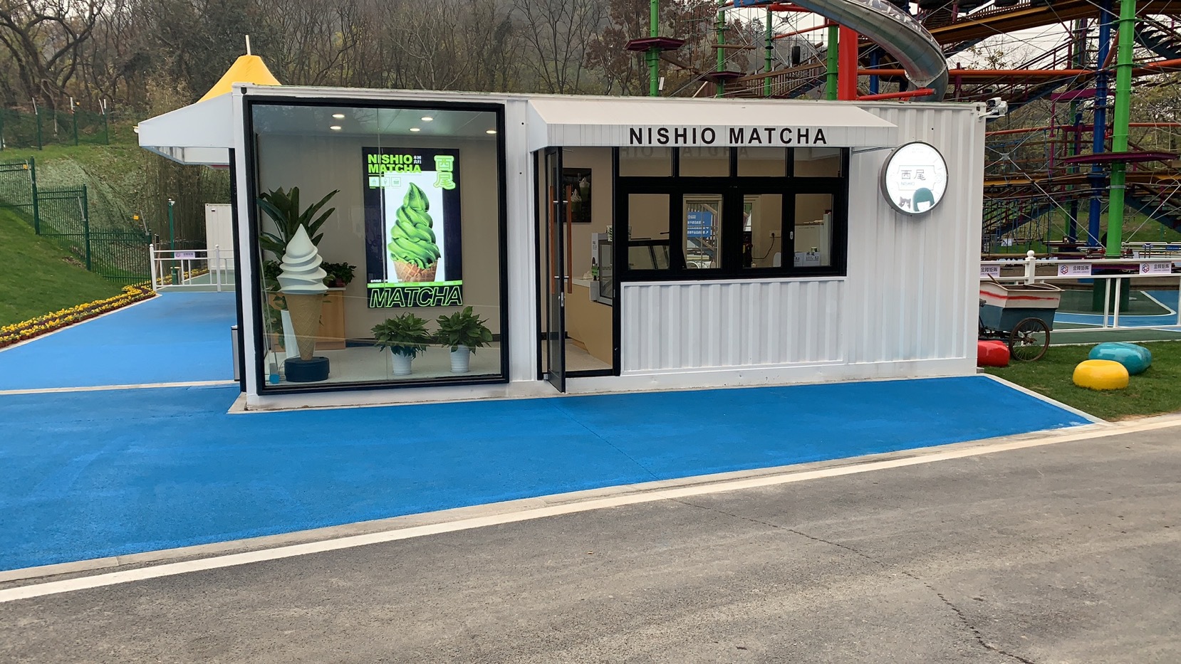 江苏工厂全新集装箱建筑设计改造商业街 活动板房移动房屋