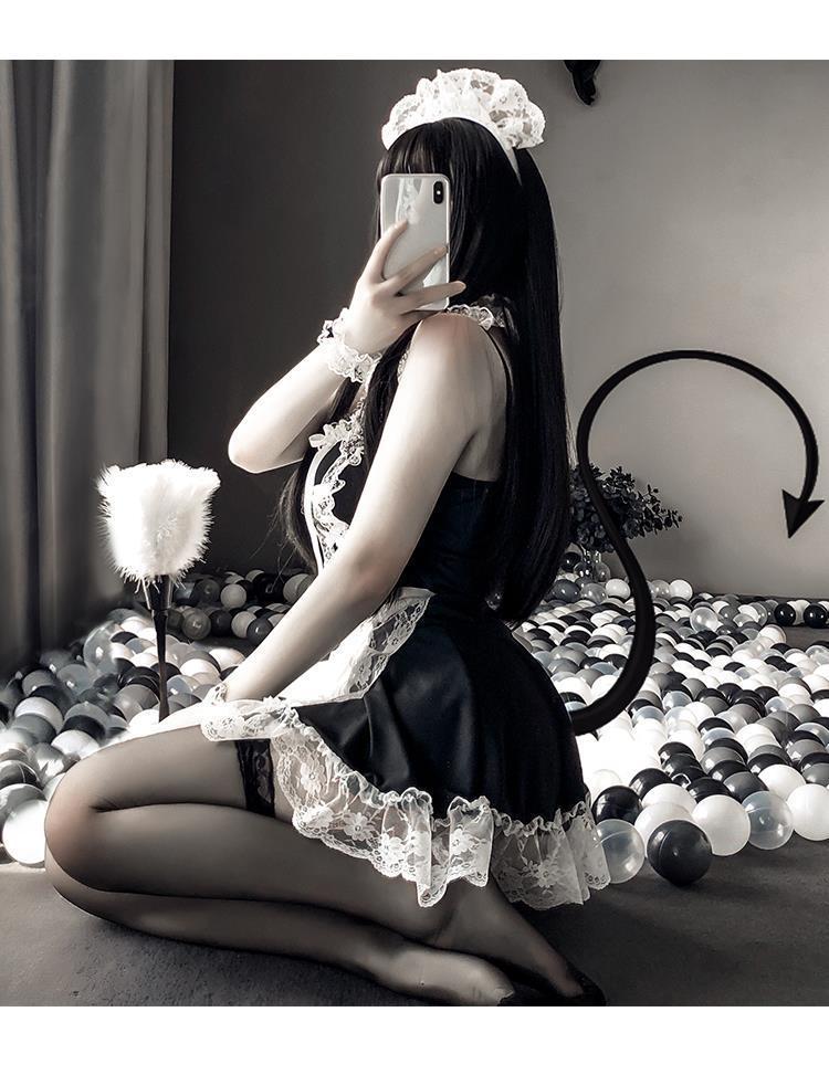 情趣内衣女仆装女佣制服cos度诱惑小胸情趣睡衣可爱jk服直播骚