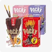 批发 韩国进口格力高pocky草莓味涂层饼干巧克力棒光棍棒棒饼干