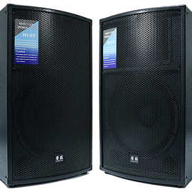 厂家直销单15寸家庭ktv会议音响大功率专业户外婚庆演出无源音箱