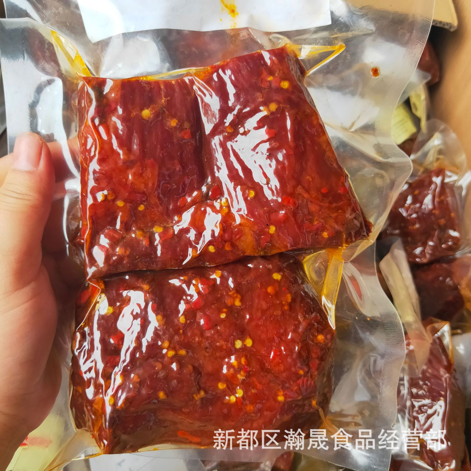 俊成全熟真空肉一斤真空包装肉全熟肉酱大块麻辣大块牛肉风味猪肉