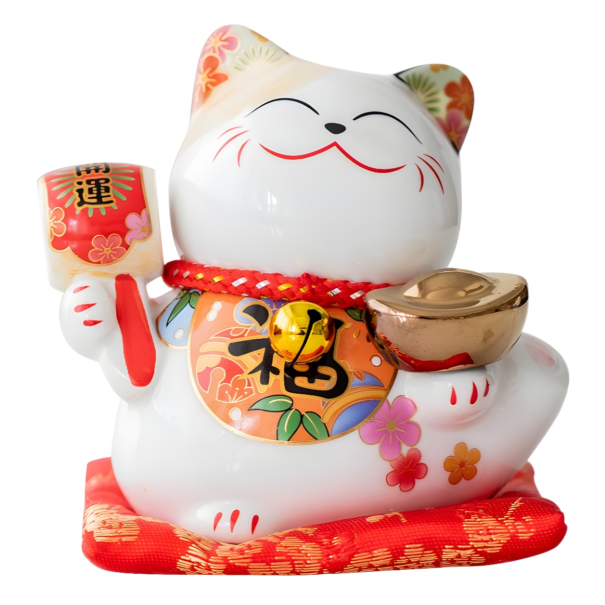 招财猫摆件陶瓷创意储蓄罐礼品家居装饰礼品客厅家用收银台招财猫