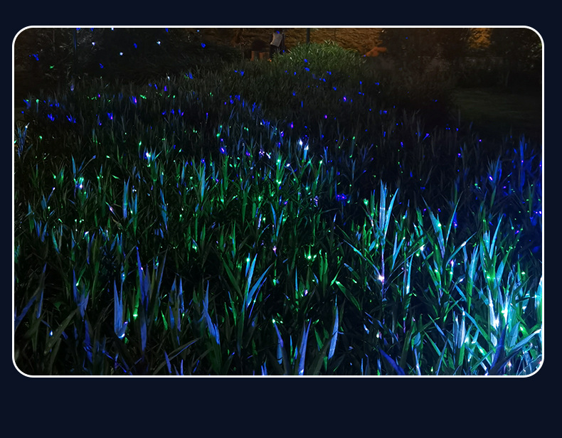 户外亮化投影灯萤火虫激光dmx512全彩星空防水草坪景观工程装饰灯