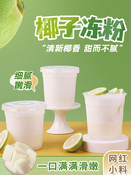 椰奶冻椰奶冻粉椰子冻冻粉生打椰椰椰子碗奶茶店甜品商用原料