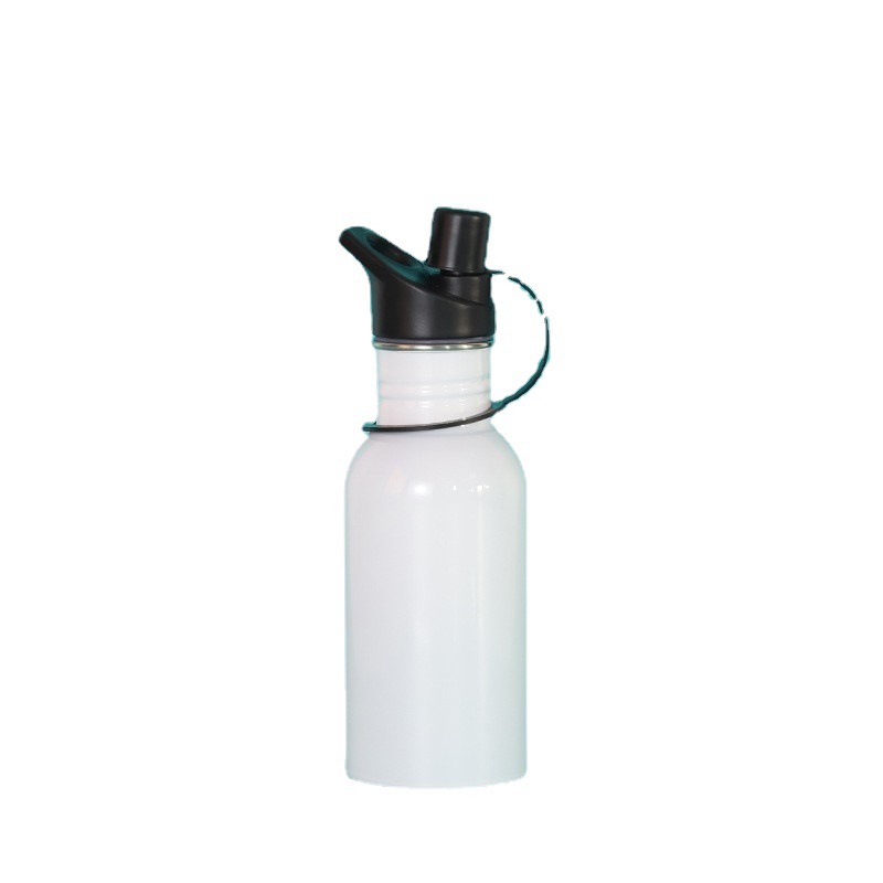 Sublimation Large Mouth Capacity Portable Aluminum Pot Outdoor Sports Bottle Blank Coated Kettle Advertising Cup Factory Wholesale