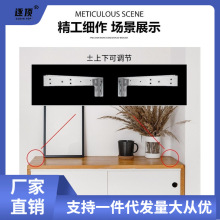 悬空电视柜承重支架三角支撑架墙上隔板托架层板托吊柜固定三脚架