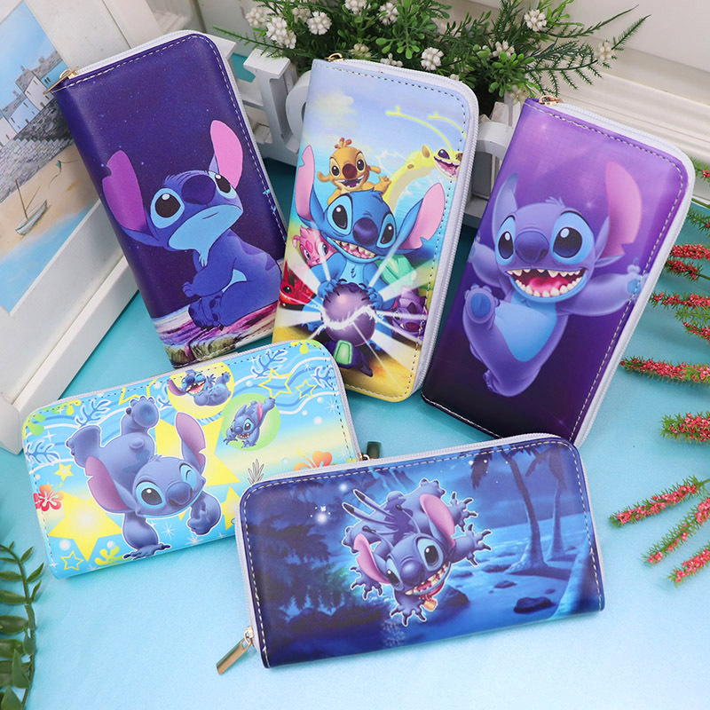 Pattern Customized New Product Novelty Trend Multiple Card Slots Large Capacity Cartoon Casual Long Zipper Unisex Wallet