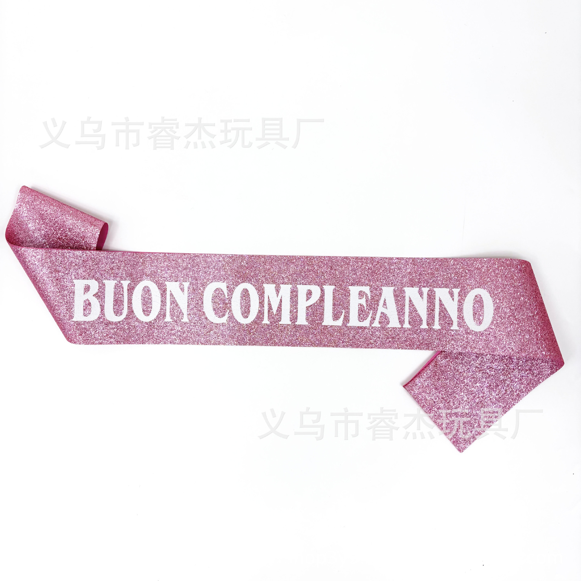 Exclusive for Cross-Border Bachelor Party Buon Compleanno Ceremonial Belt Italian Birthday Shoulder Strap Strap