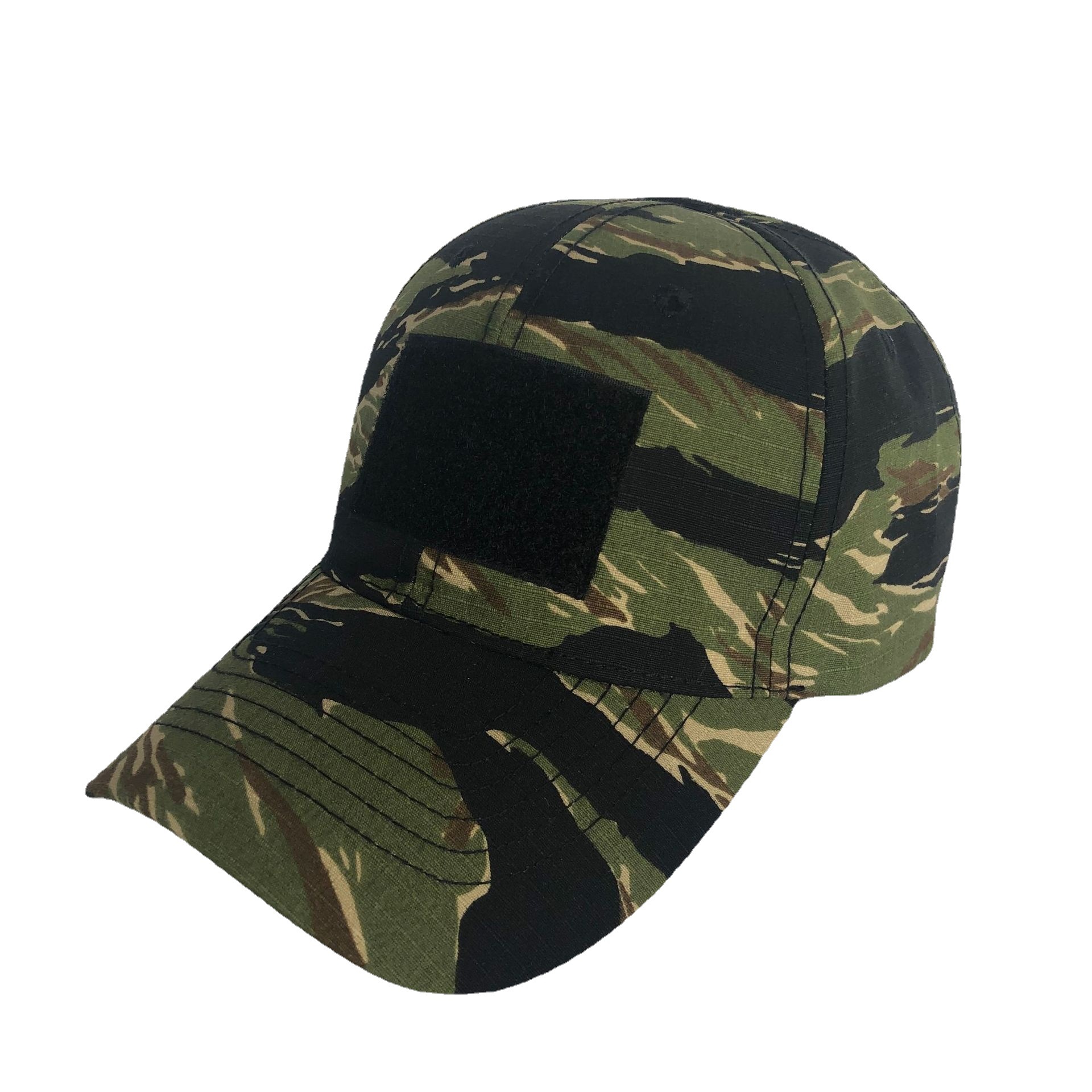 户外迷彩军迷帽 户外运动 登山鸭舌帽 虎斑迷彩棒球帽现货供应