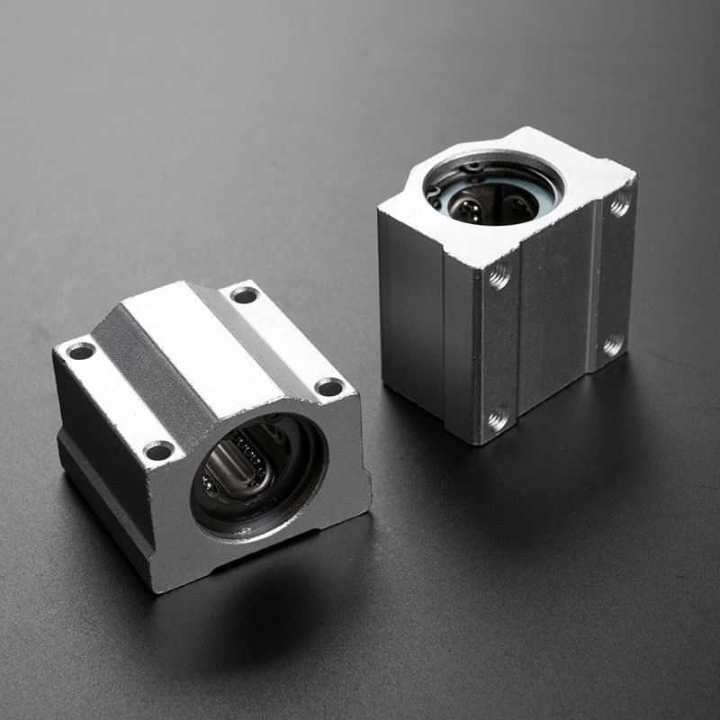 直线滑块轴承光轴scs8uu 10/12/16/sc20uu 25/30/35/40/50uu滑座