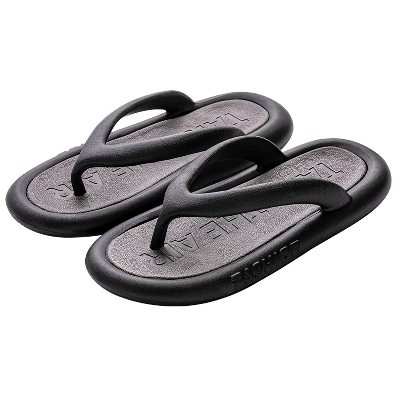 [Spot Delivery] Slippers Summer Color Matching Flip Flops Male and Female Home Couple Outdoor Slippers Eva Soft Bottom Non-Slip