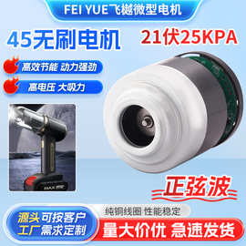 45数码无刷手持吸尘器电机直流电动工具马达大吸力微型电动机批发