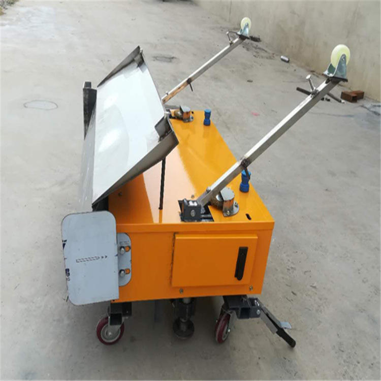 混泥土水泥墙面抹灰机装修粉墙机 建筑墙体全自动抹墙机厂家供应