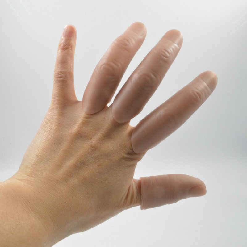 仿真指套假手指仿真手指残疾人魔术道具影视道具假手指头假断手指
