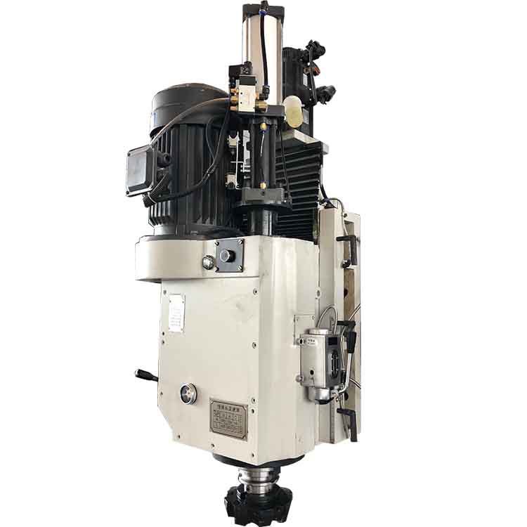 主轴伸缩铣削动力头 7.5kw镗铣头 龙门刨改装龙门铣用铣削动力头