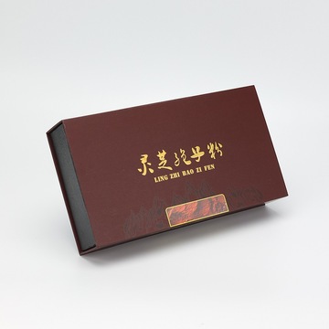 高档灵芝孢子粉空盒包装礼品盒150克200克250克玻璃破壁送礼长辈