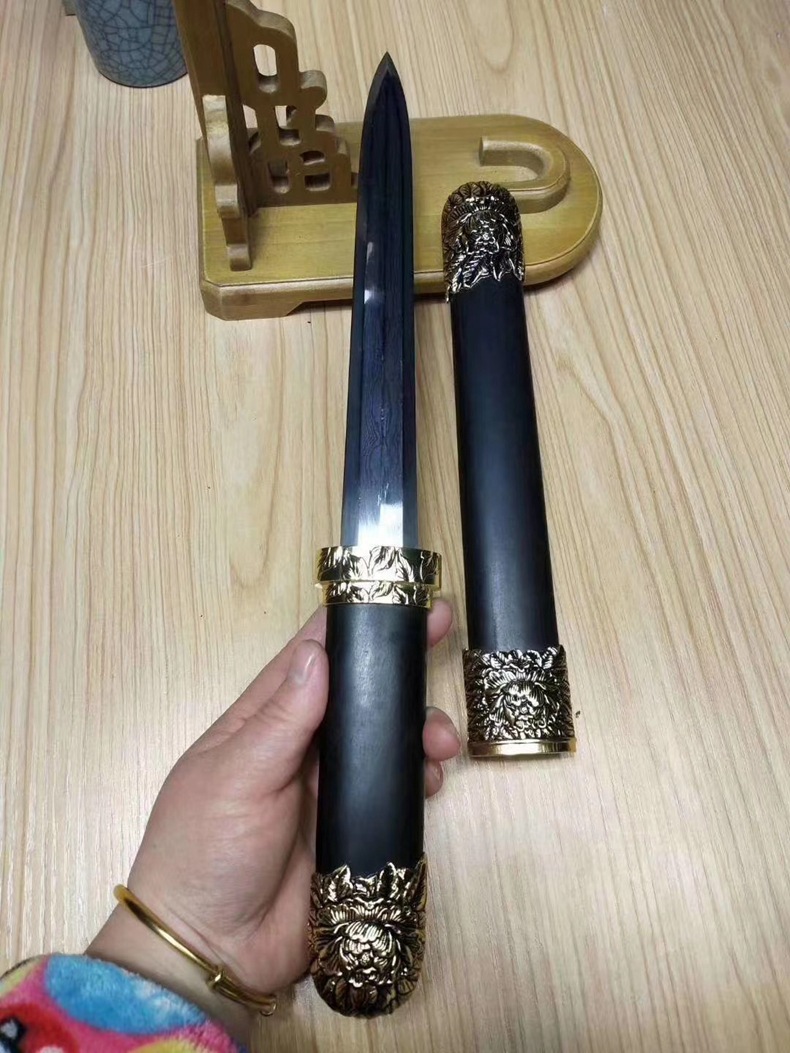 龙泉周匠刀剑宝剑短刀礼品短剑小剑龙泉剑防身礼品收藏批发未开刃