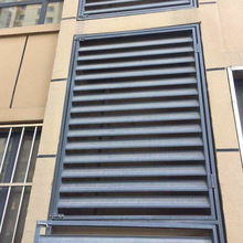 锌钢百叶窗 采光井通风井百叶窗风口锌钢材质来图定制加工百叶窗