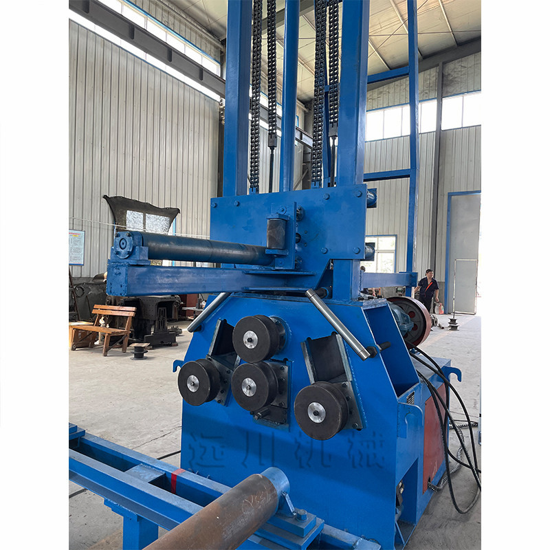 液压四轮钢管卷圆机钢管螺旋打圈机石油化工锅炉加热系统盘管机