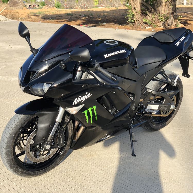 08年川崎zx-6r. 600c四缸电喷水冷跨骑男士摩托车