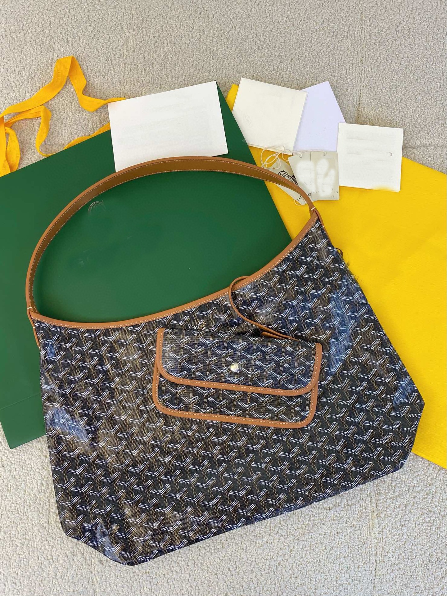 2022新款戈雅hobo腋下包流浪包托特包大容量女潮流百搭单肩包包女