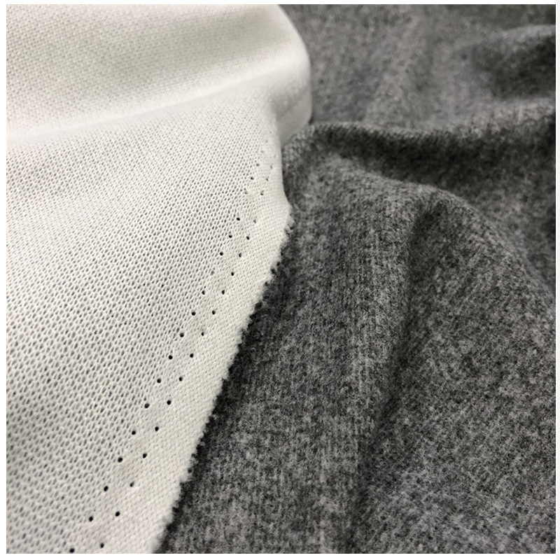 弹力龙凤呢面料 冬季外套毛呢面料全涤素色龙凤呢大衣毛呢面料