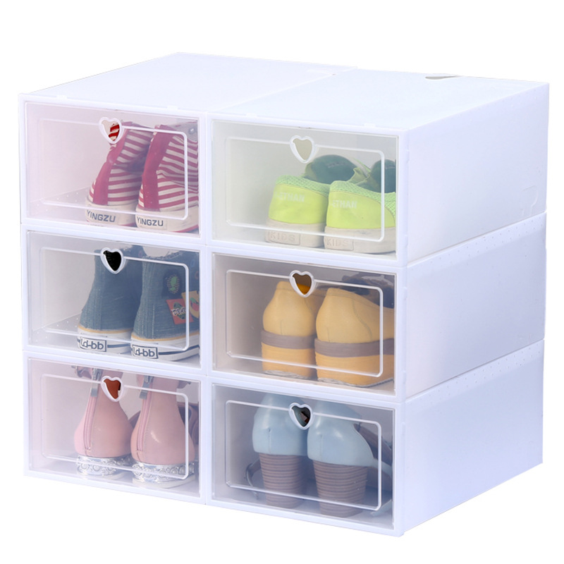 Factory Direct Sale Shoes Storage Box Transparent Shoe Box Clamshell Shoes Storage Fantastic Clean Shoe Storage Box Wholesale