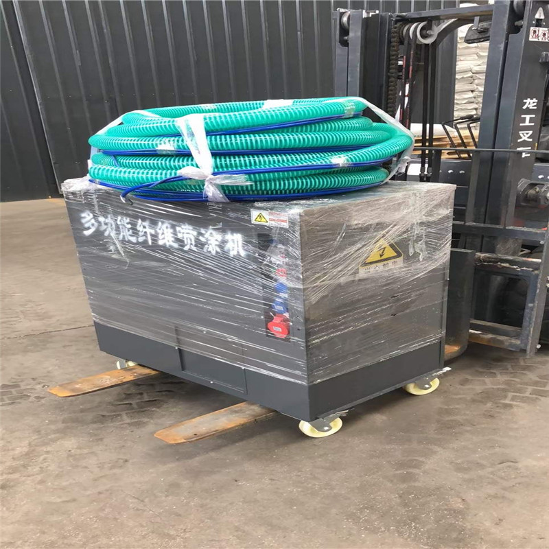 宏久销售建筑隔音保温纤维喷涂机 保温防火涂料用矿物纤维棉