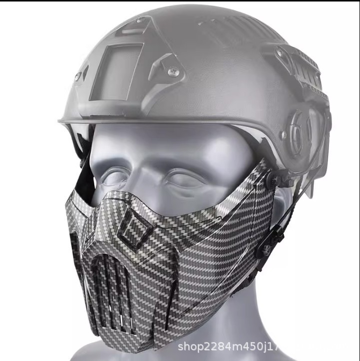 zl1赛博朋克2077户外战术面罩具吃鸡军事迷装饰品防护半脸野战cs