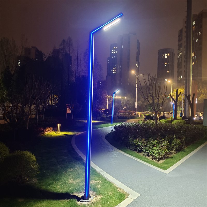 5米led户外铝型材景观灯超亮防水公园园林小区广场路灯-阿里巴巴