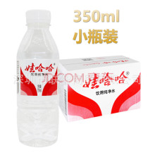 娃哈哈饮用纯净水350ml*24瓶/箱   娃哈哈  矿泉水  纯净水 包装