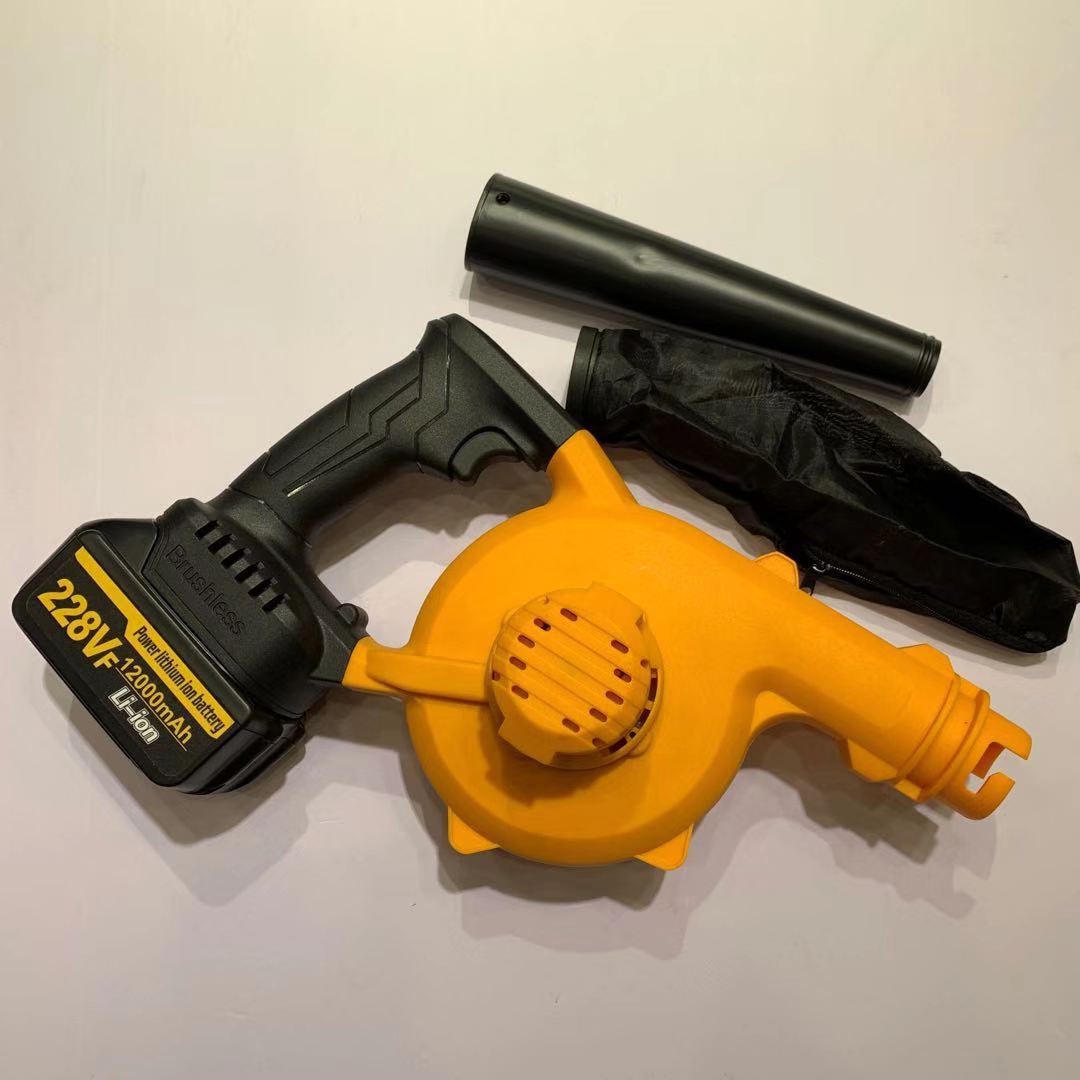 无刷充电吹风机大功率锂电鼓风机吹吸两用除尘机电脑吹灰机