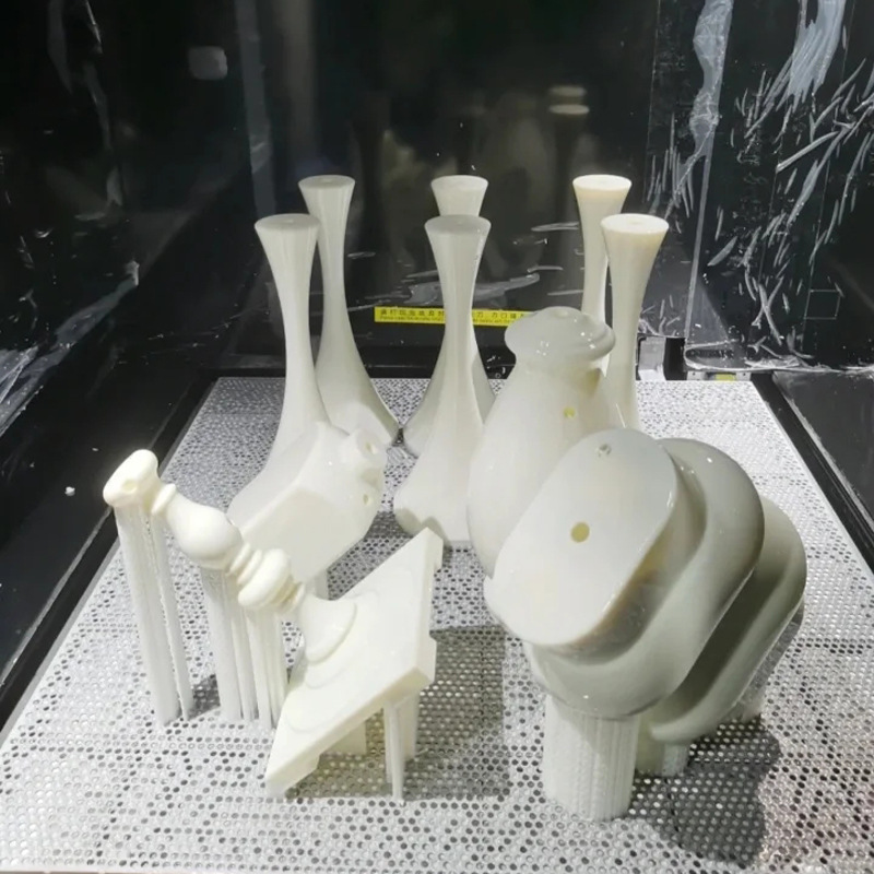 355nm波长工业级sla型3d打印机下沉式紫外光固化光敏树脂耗材模型