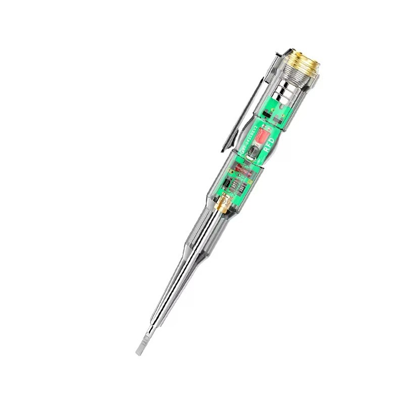 峰鸣双灯彩色高亮度电笔 双灯感应测试电笔测零火线电工专用电笔