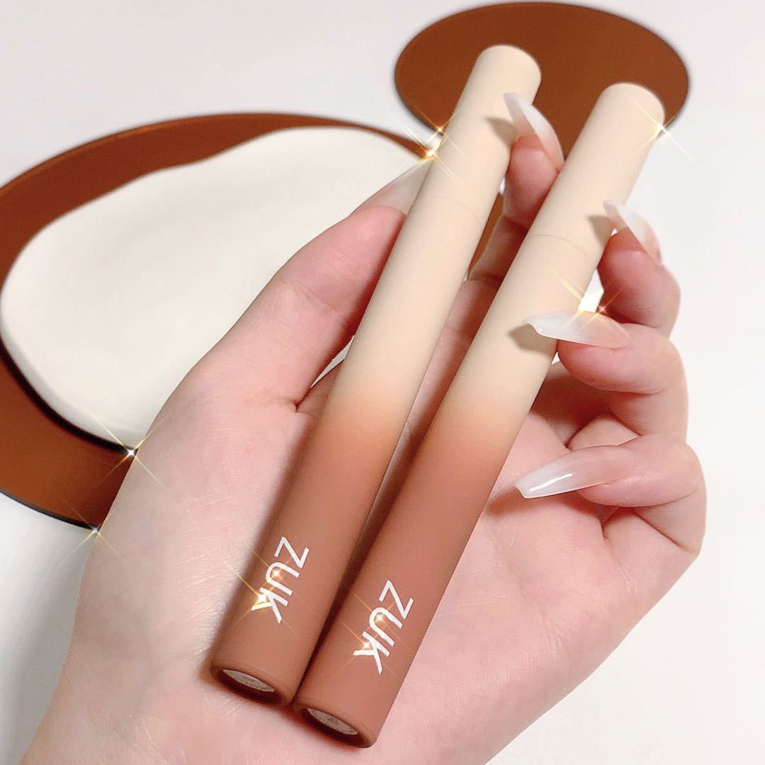 zuk新品柔雾唇釉唇泥小奶泥 丝绒哑光平价跨境唇釉雾面唇蜜唇彩妆