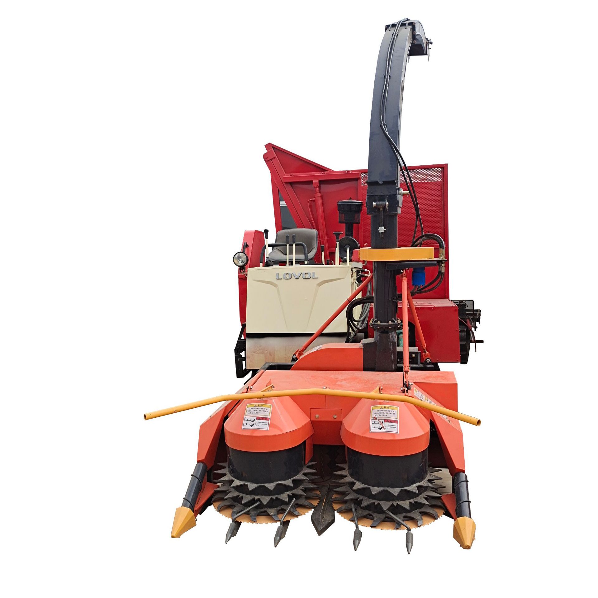 小型玉米秸秆青饲料收割机 圆盘割台青储机 皇竹草粉碎收割机